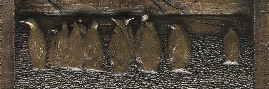 King Penguin - Bronze cast